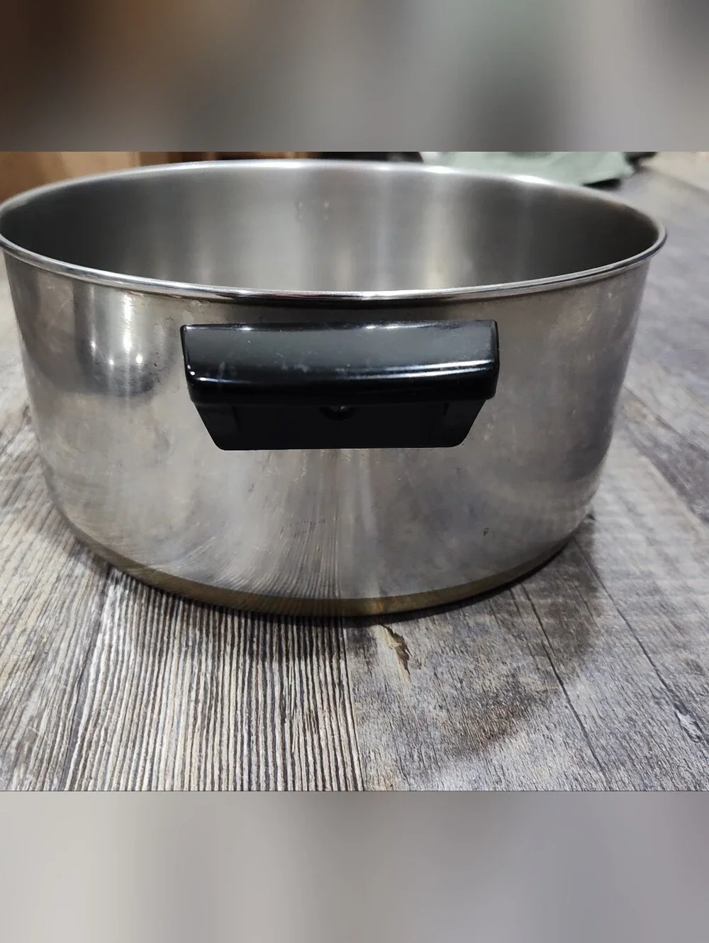 Vintage Revere Ware 1801 Stainless Steel 4 1/2 Quart Stock Pot With Lid Made USA